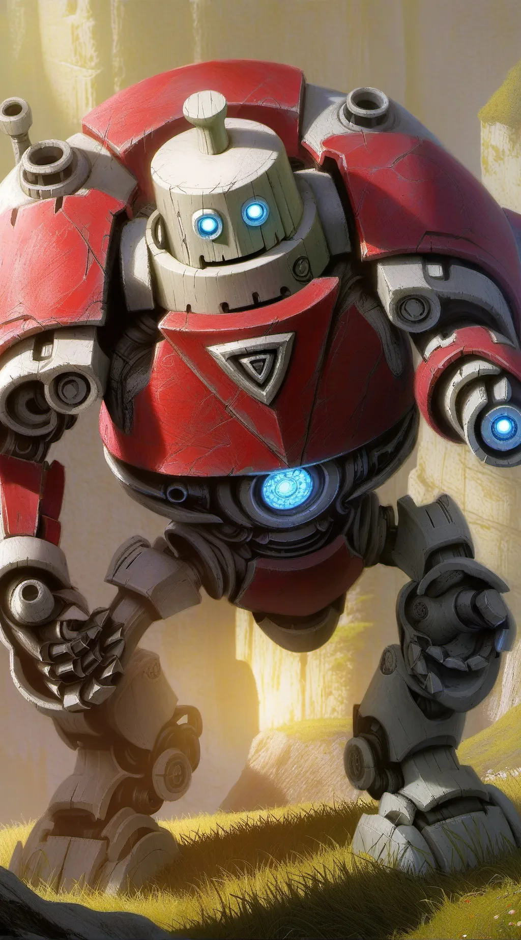ai character: Robot background