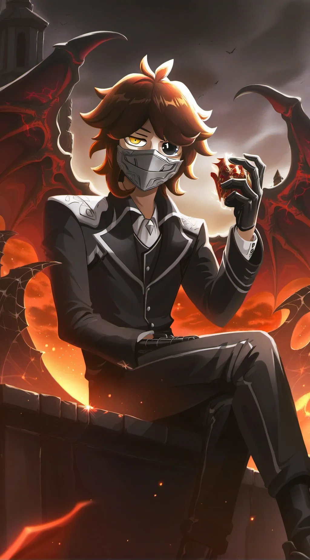 ai character: nightmare  background