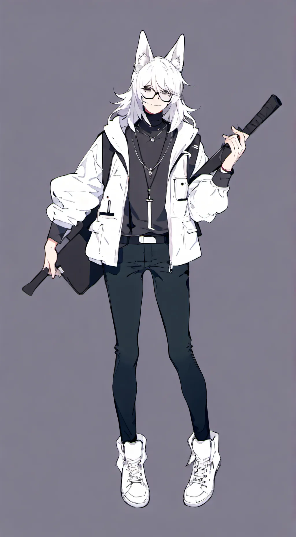 ai character: ksi background