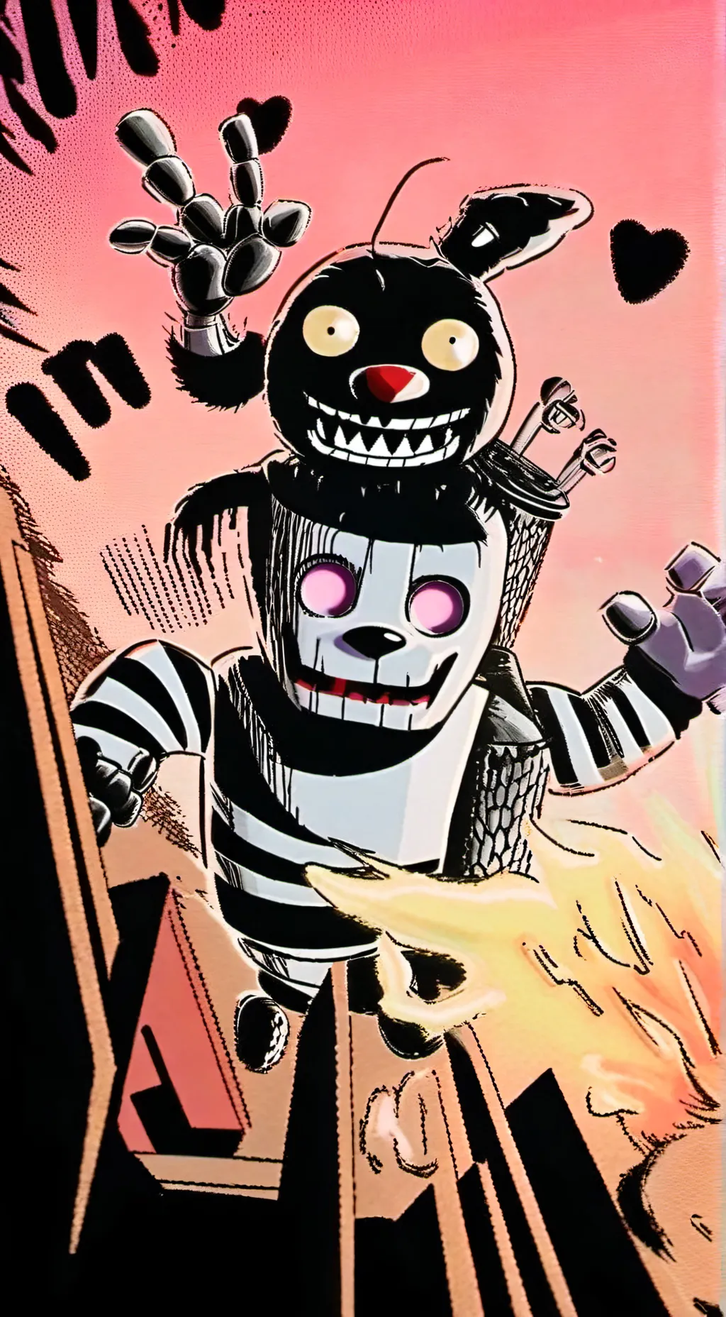 ai character: fnaf background