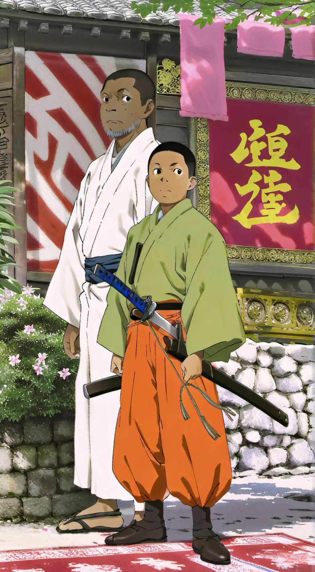 ai character: CoryxKenshin background