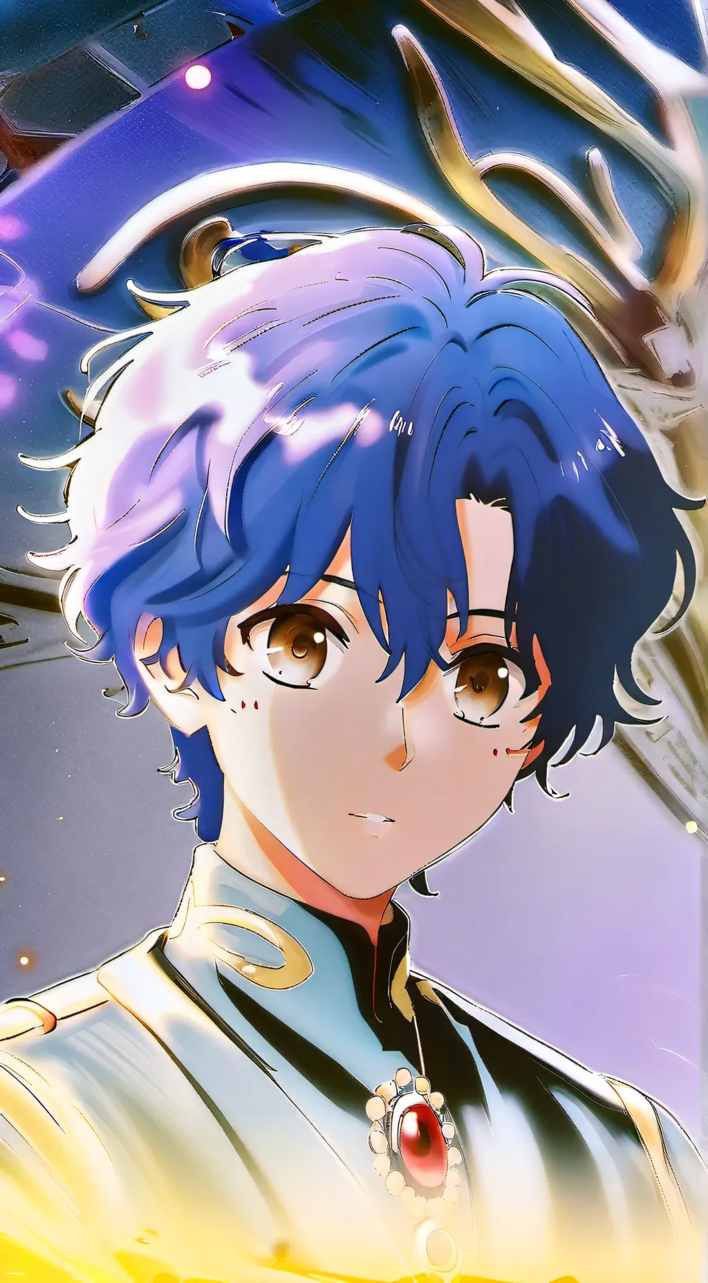 ai character: angel background
