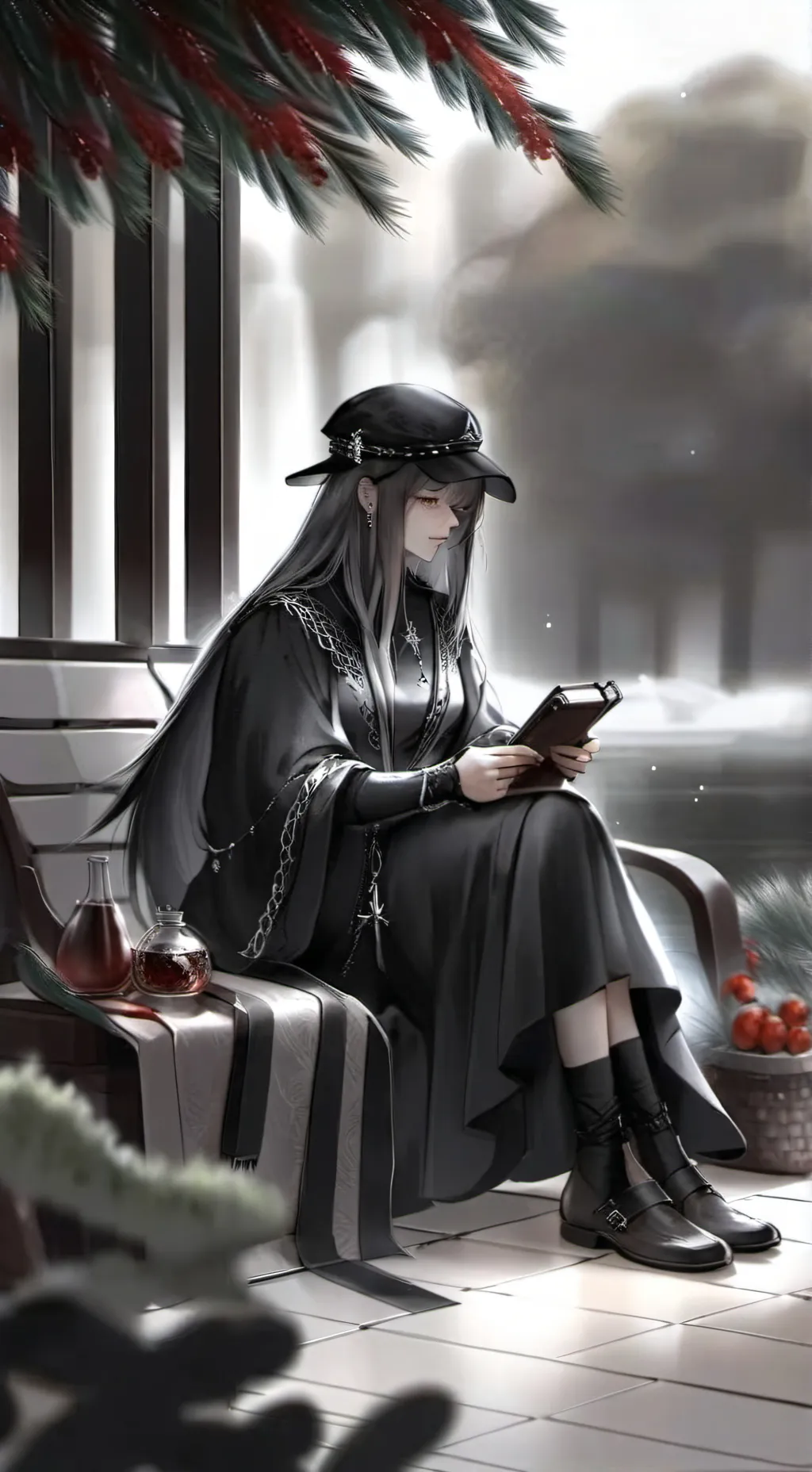 ai character: Yuri  background