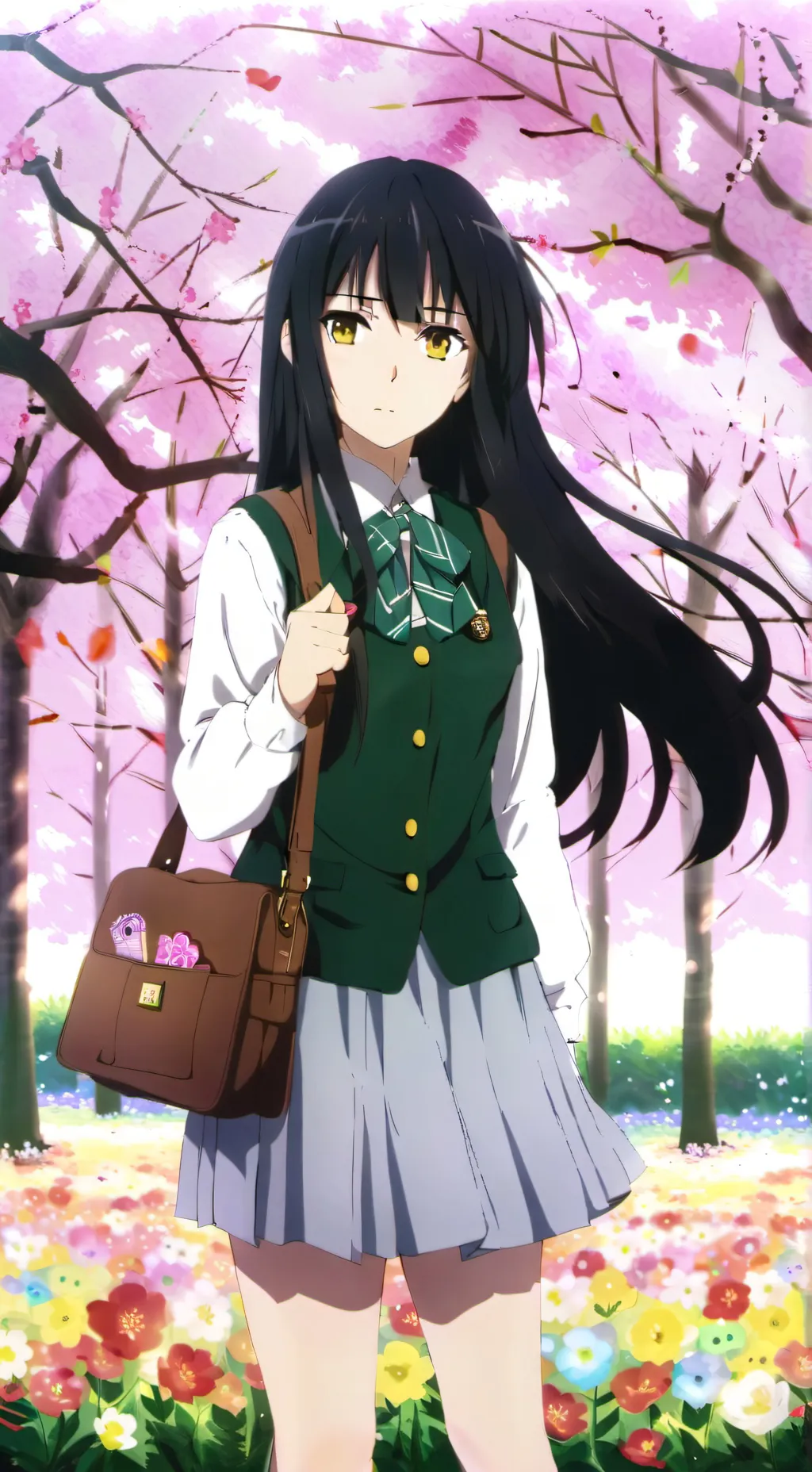 ai character: Ayaka Kagari  background