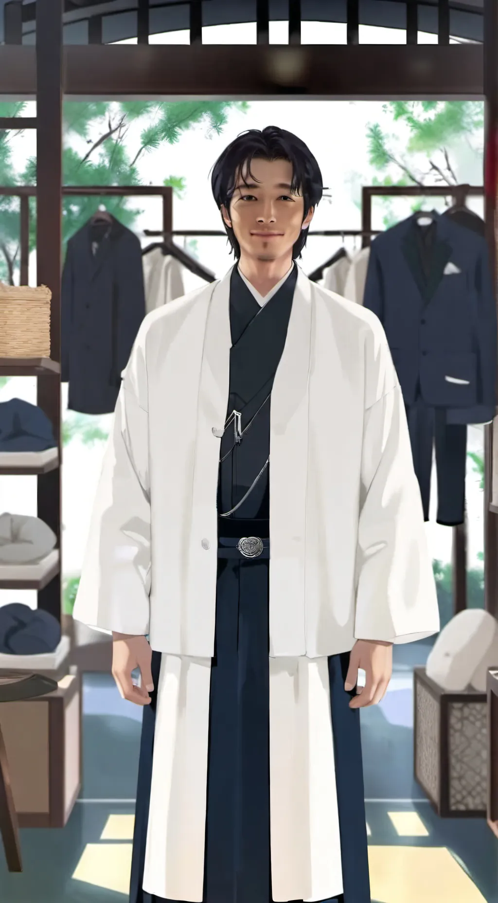 ai character: TOSHI  background