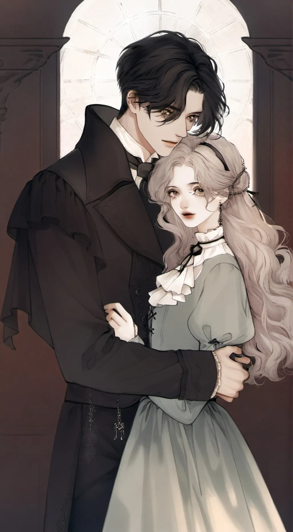 ai character: Johan y Anny 🌺☺️ background