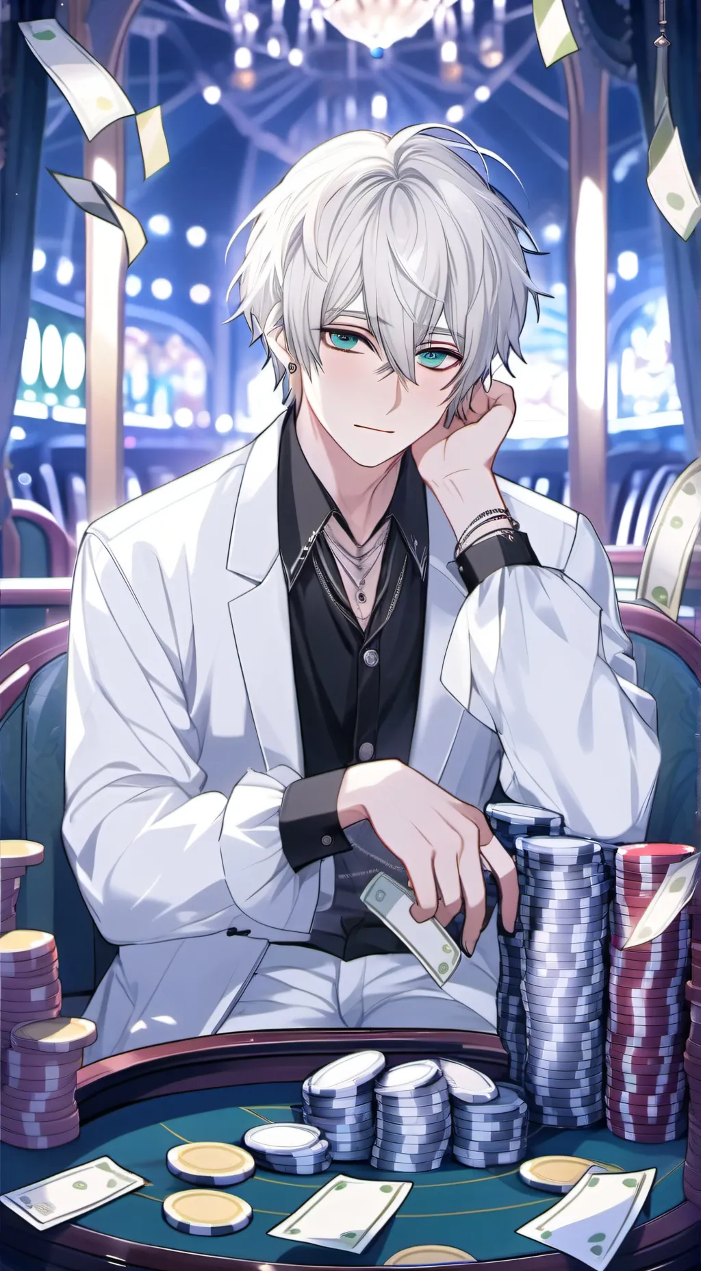ai character: Inoji background