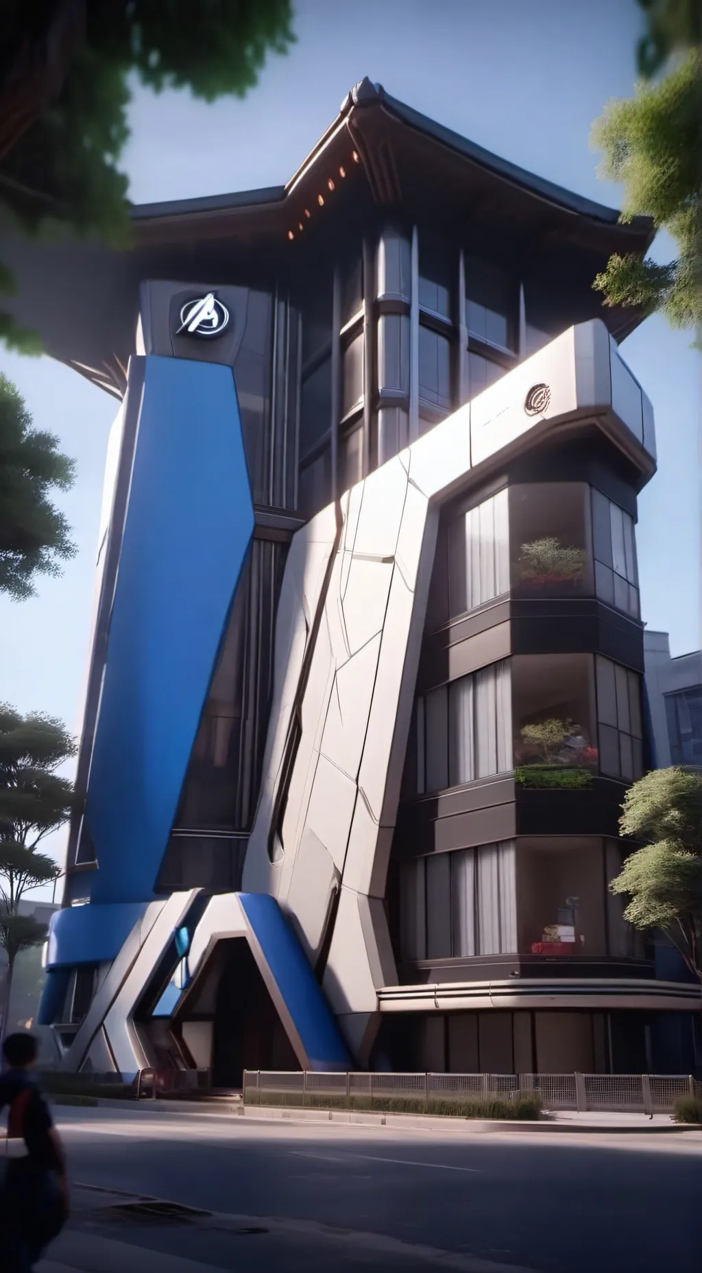 ai character: Avengers  background