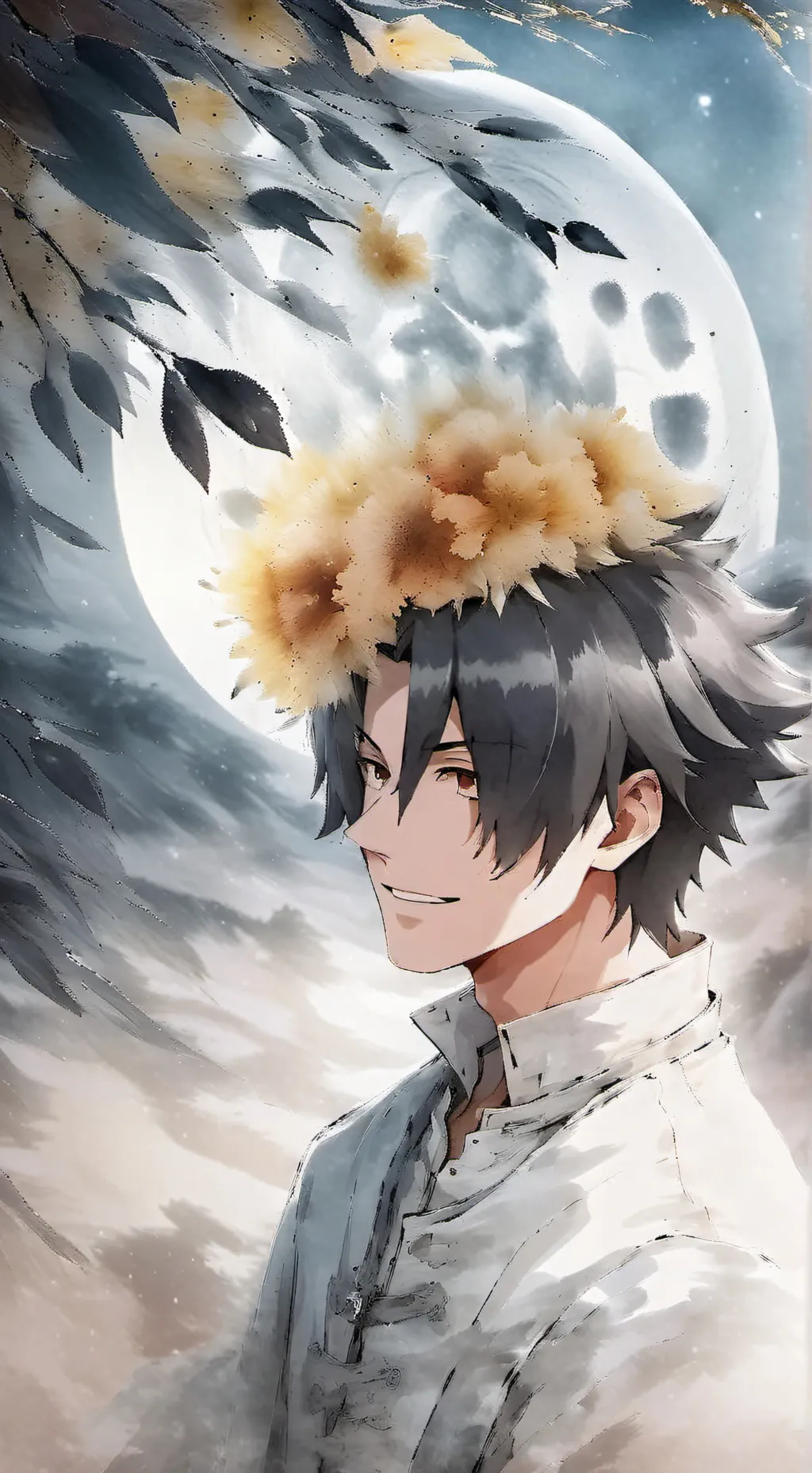 ai character: Ray background