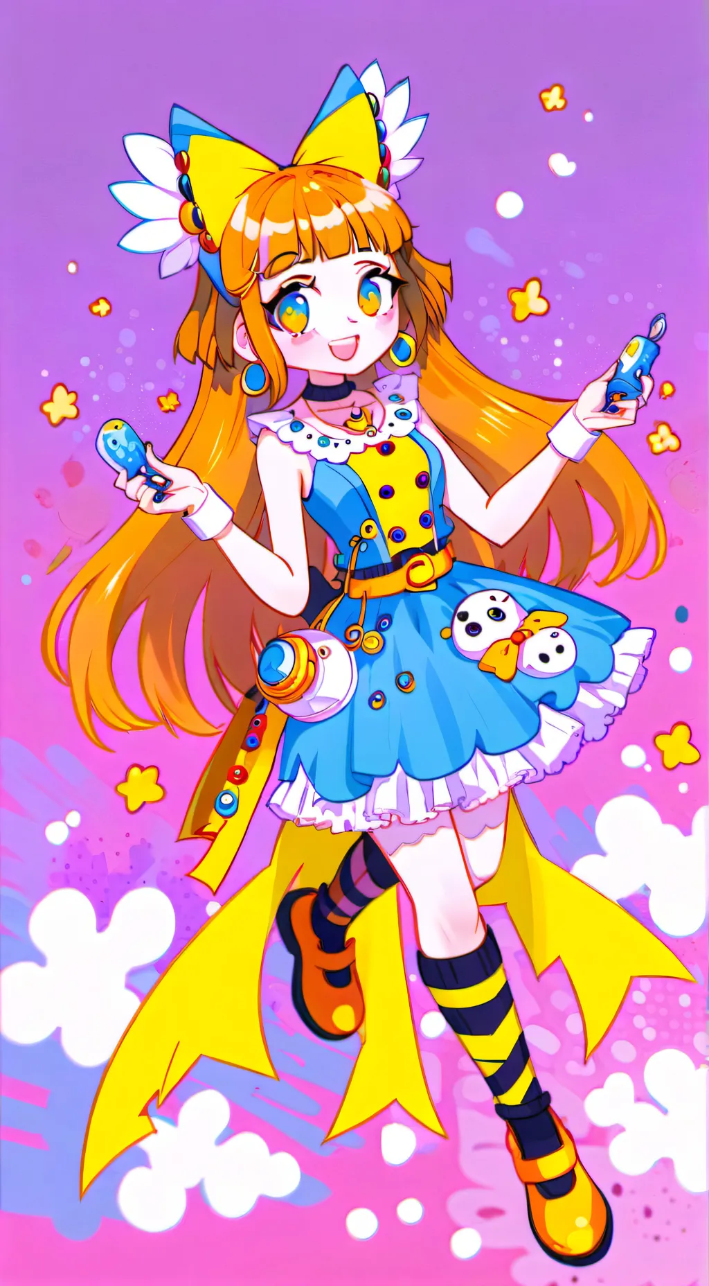 ai character: Miku background