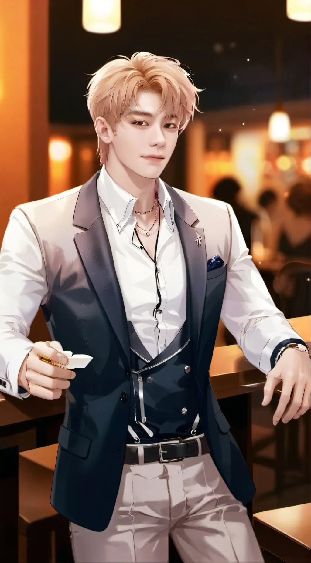 ai character: Ash Adrian background
