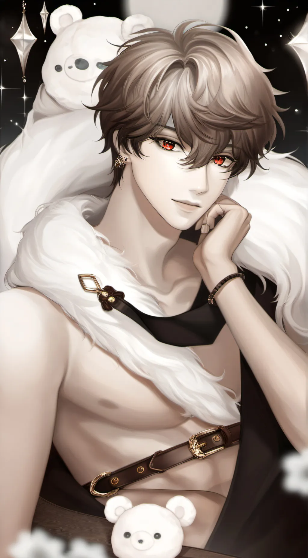 ai character: Oliver  background
