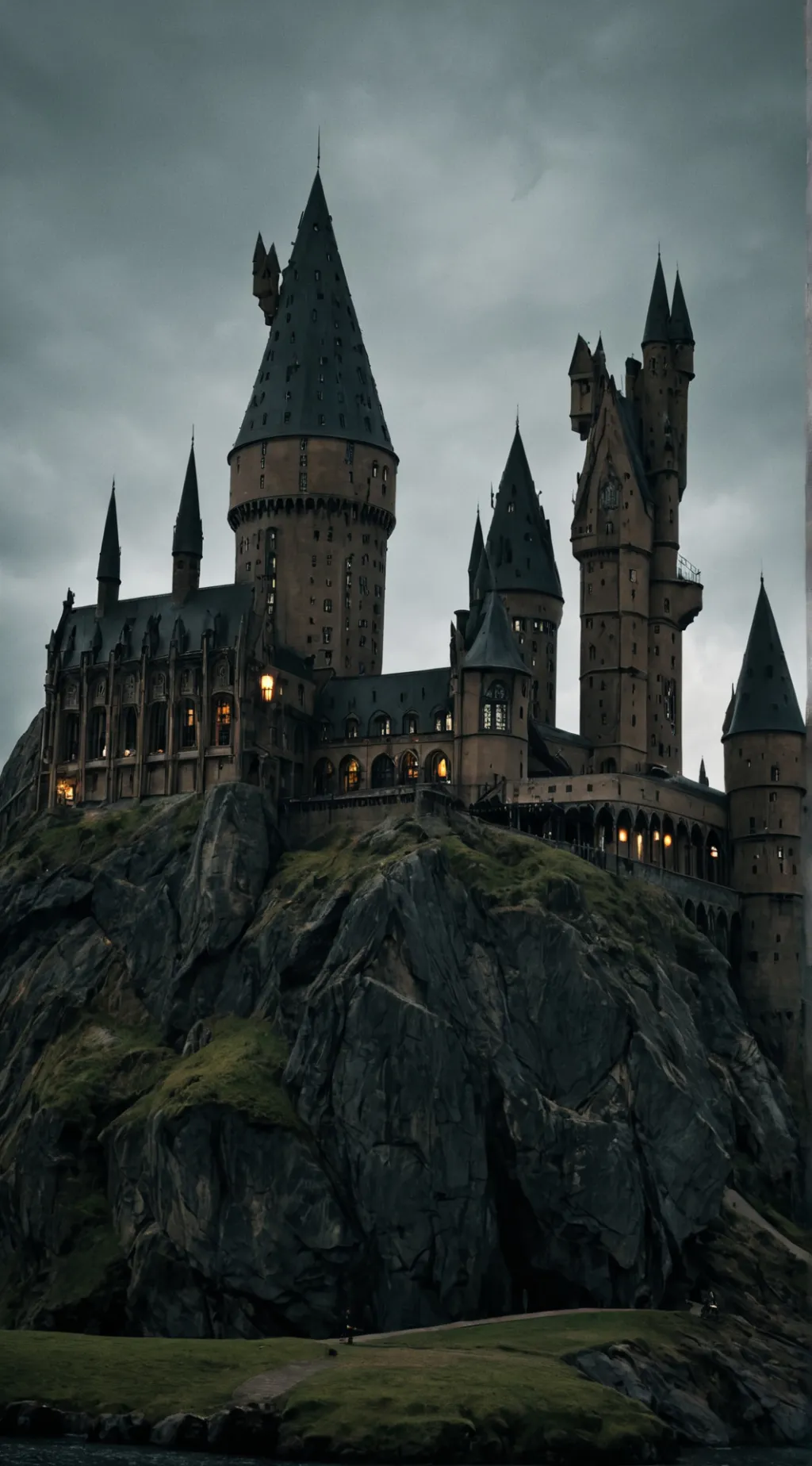ai character: Hogwarts background