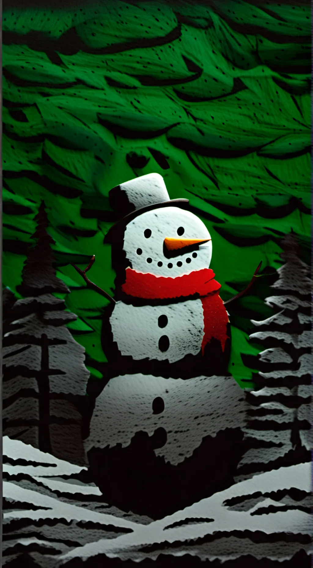 ai character: Twisted freeze background