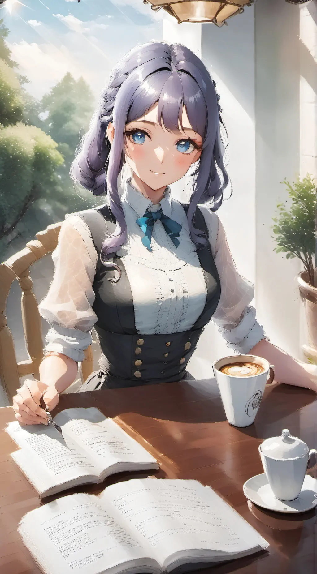 ai character: Natasha background