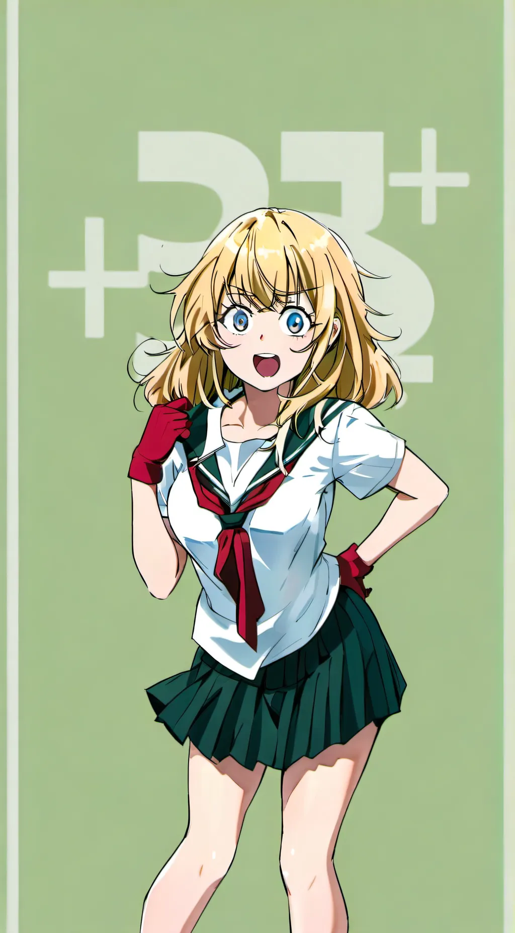 ai character: Toru hagakure background