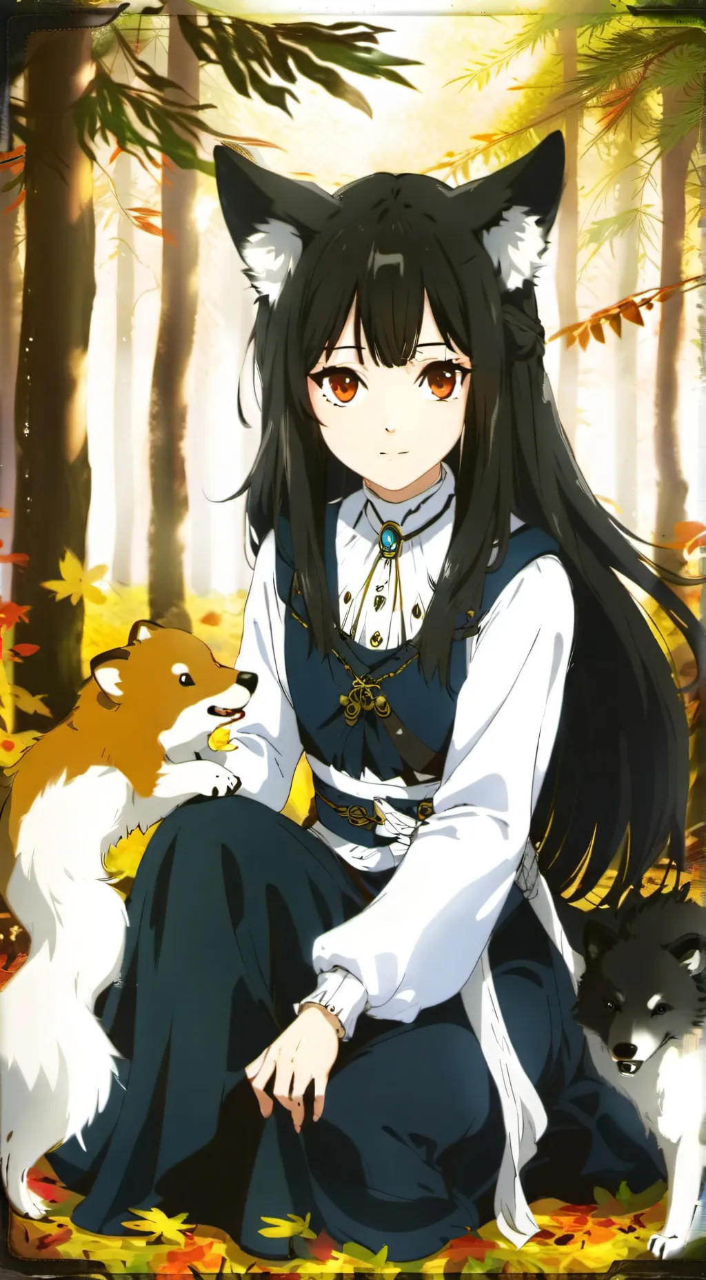 ai character: Ella background