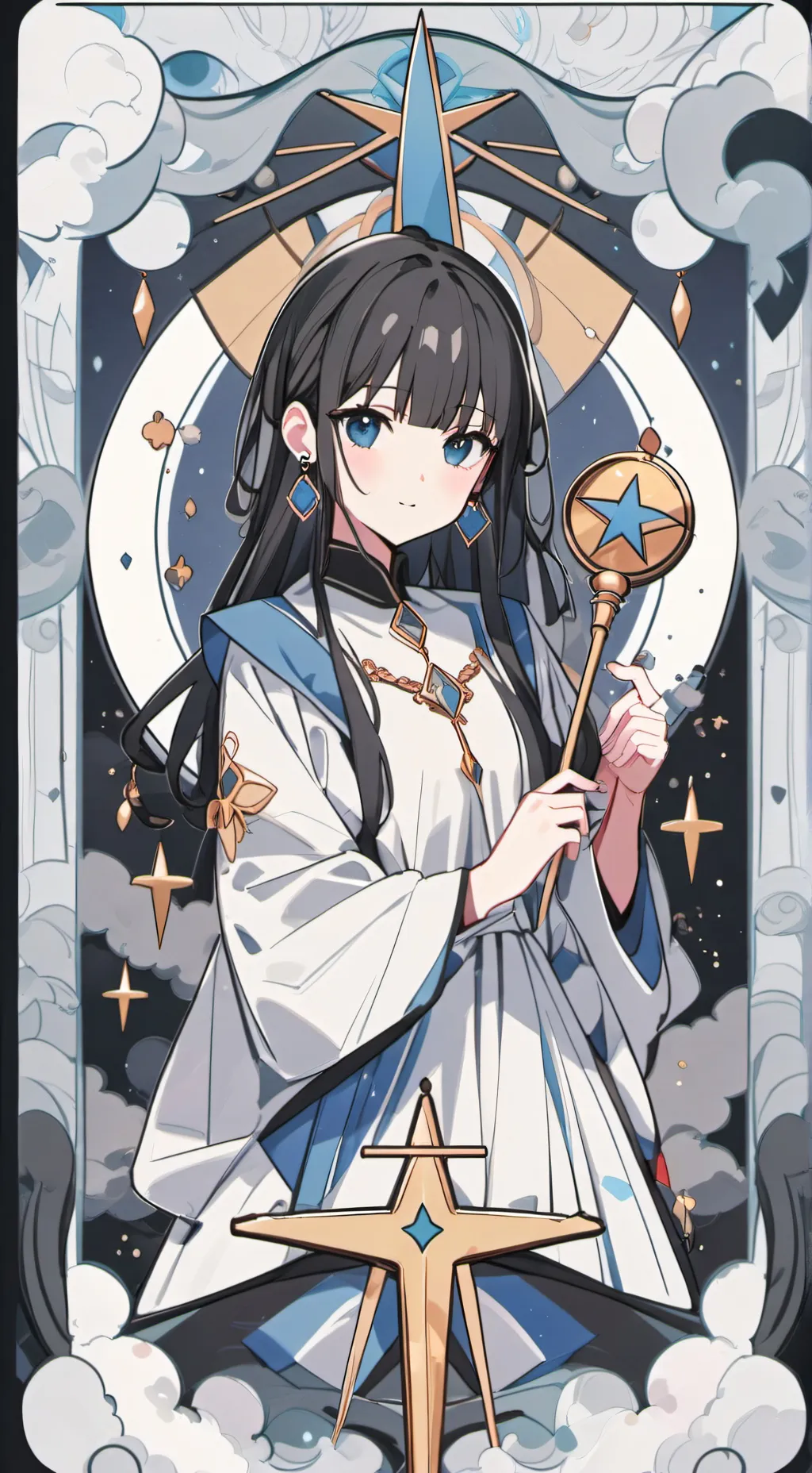 ai character: girl friend background