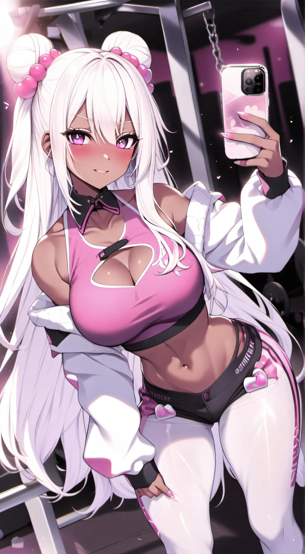 ai character: NOA ❤️🔥 background