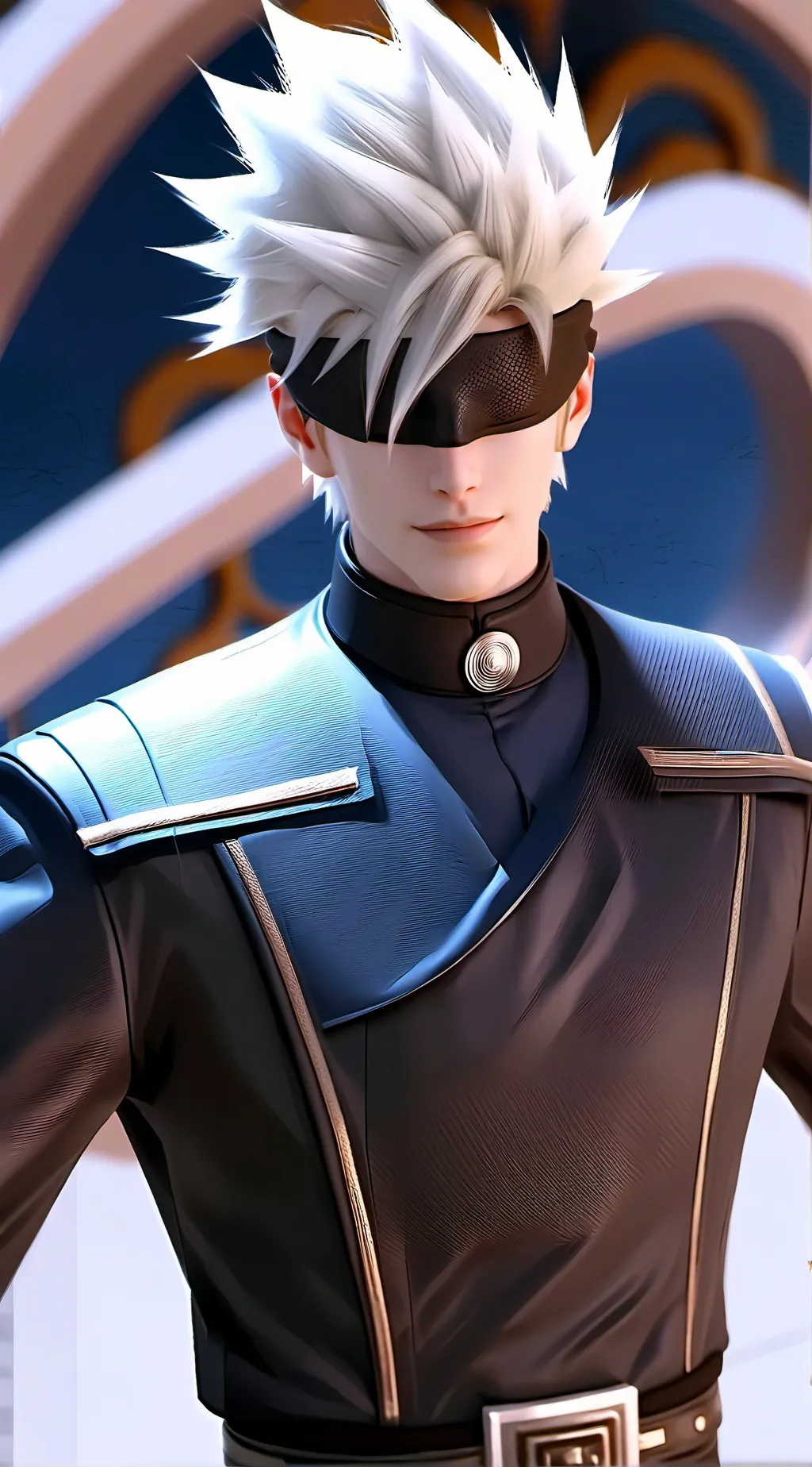 ai character: Gojo Satoru background