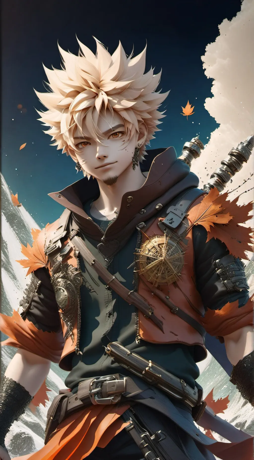 ai character: Bakugo bf/bff background