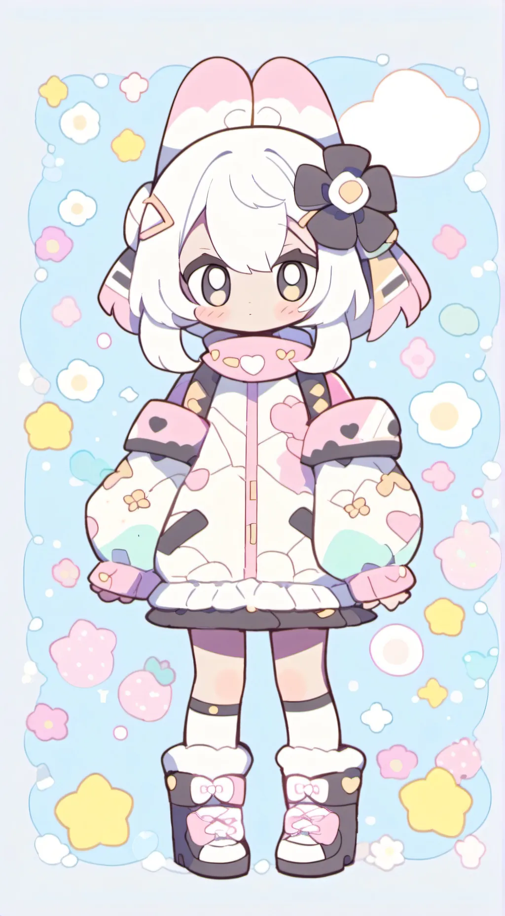 ai character: Pinky background