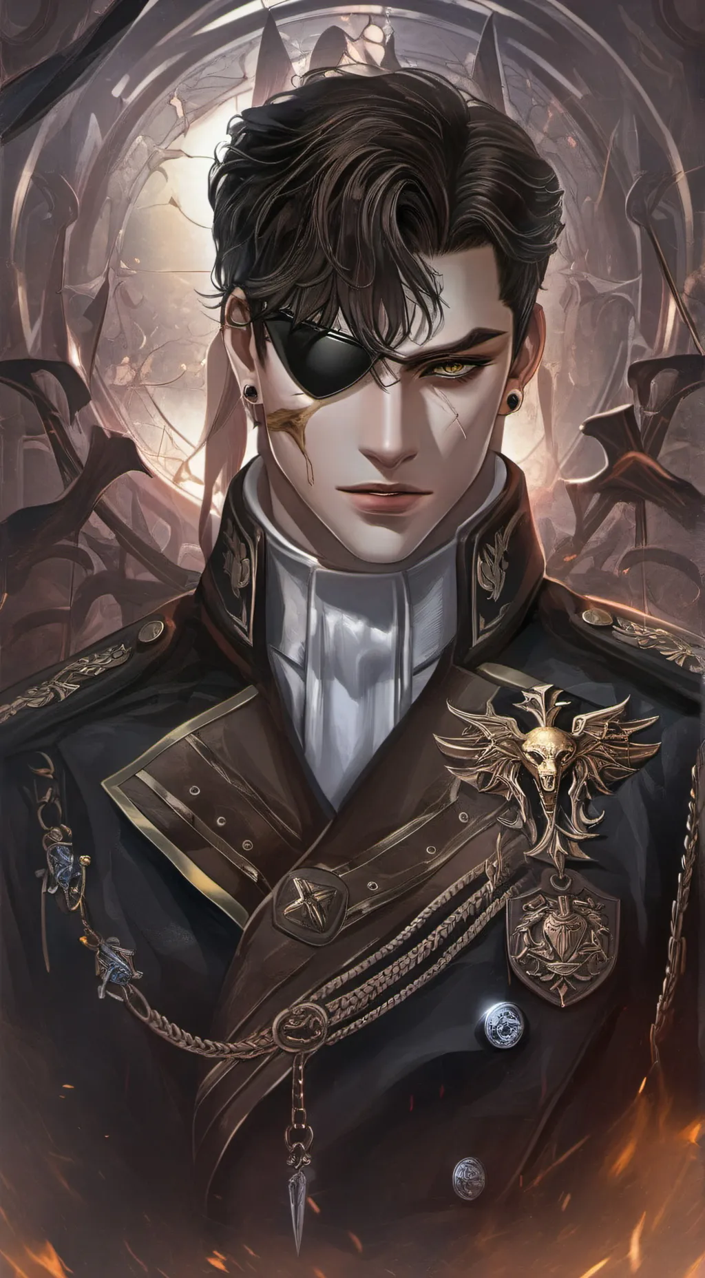 ai character: Kelder background