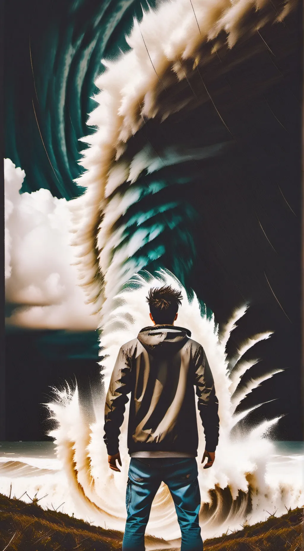 ai character: TORNAD W SLYTHERIN background