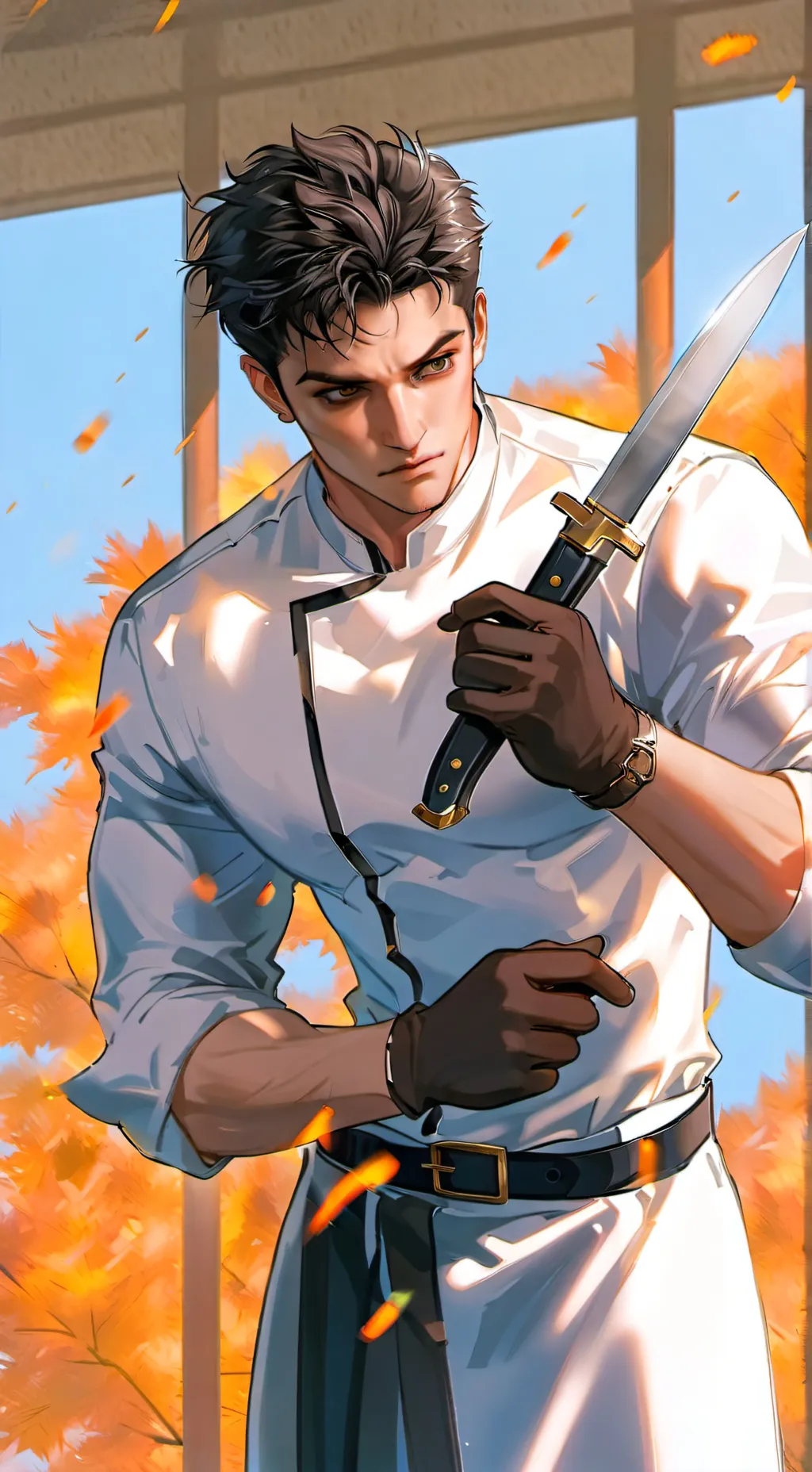 ai character: Katsuro background