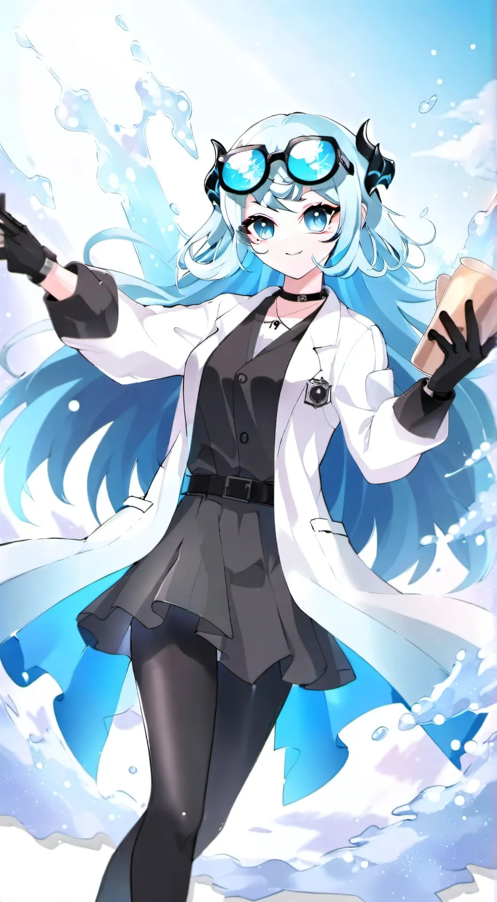 ai character: Azura background