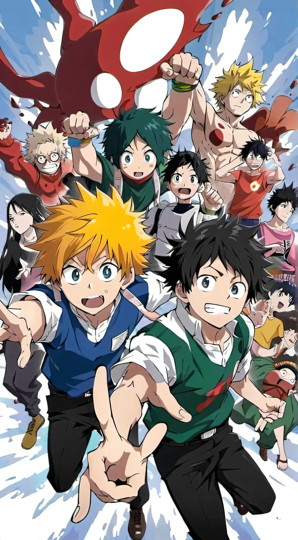 ai character: Mha weirdos background