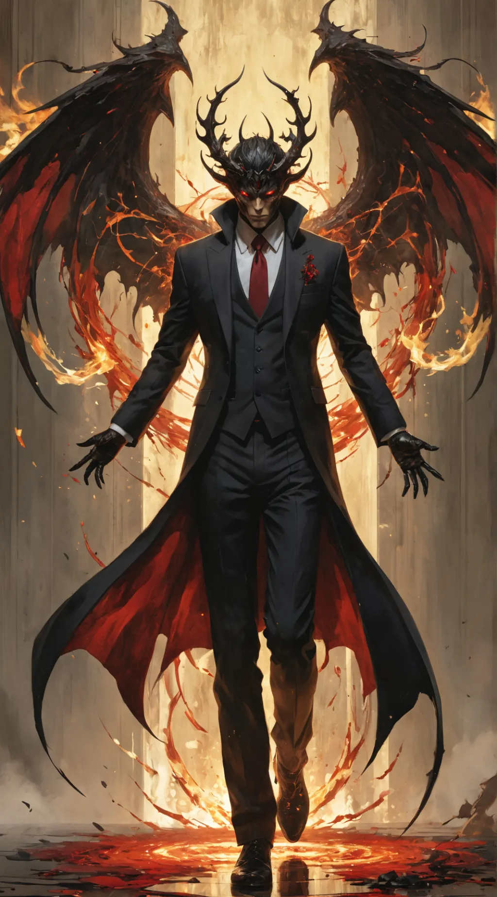 ai character: Azrael background