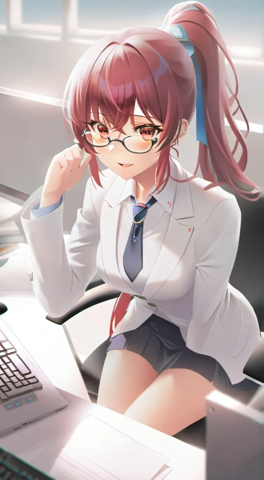 ai character: Mika.exe background