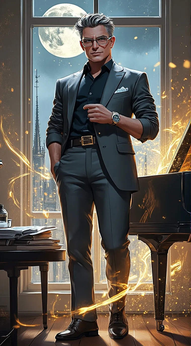 ai character: Klaus background