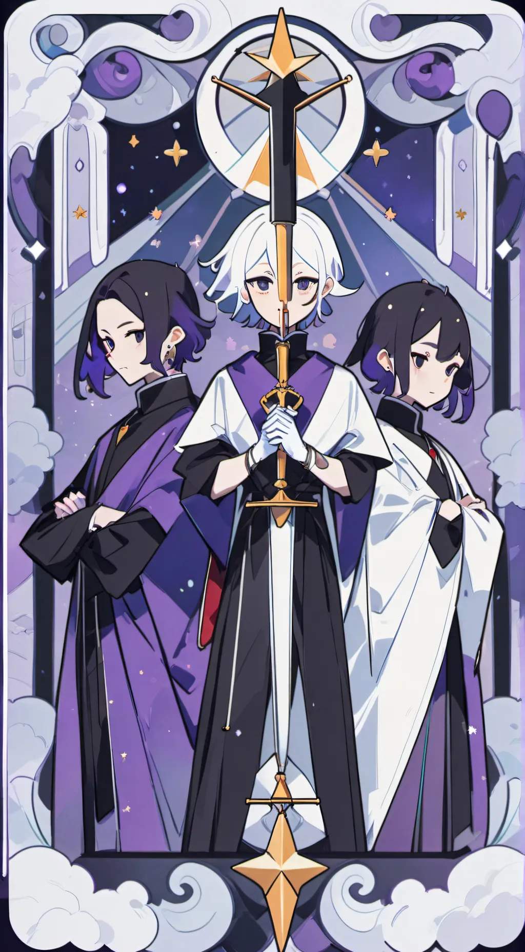 ai character: Gala background