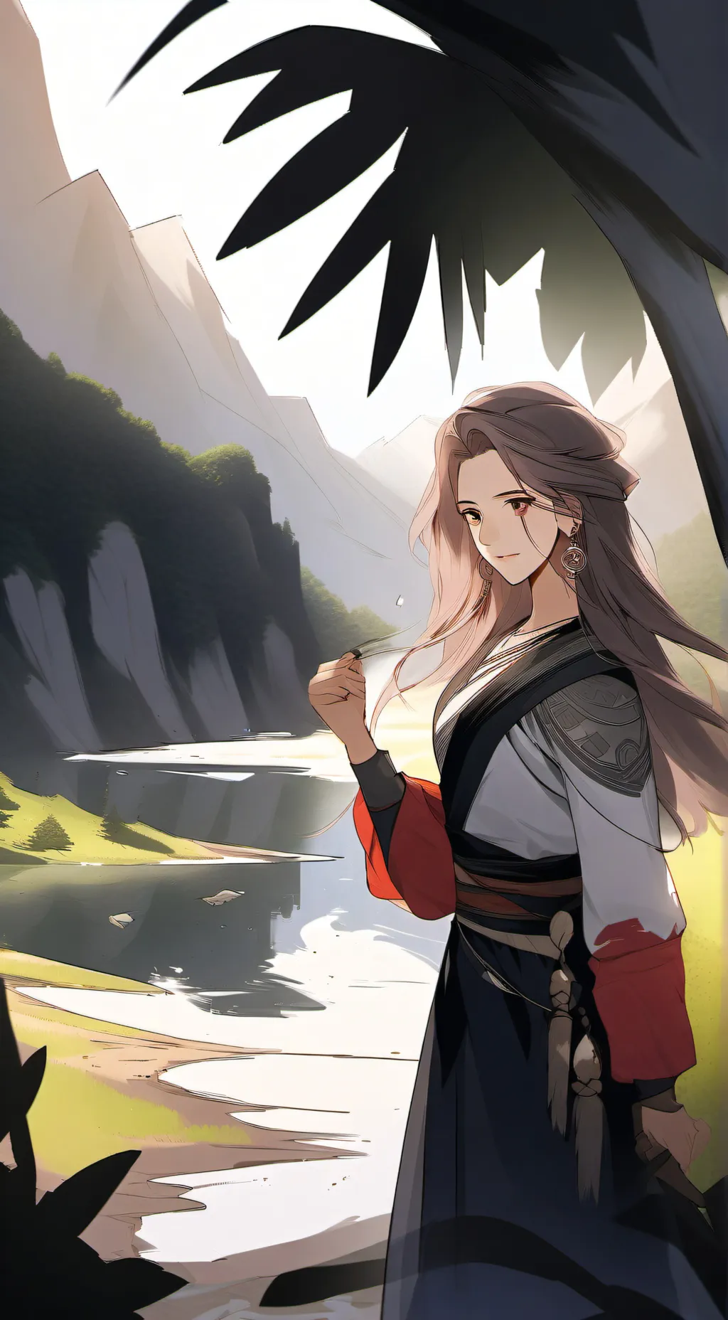 ai character: Wenda the cat background