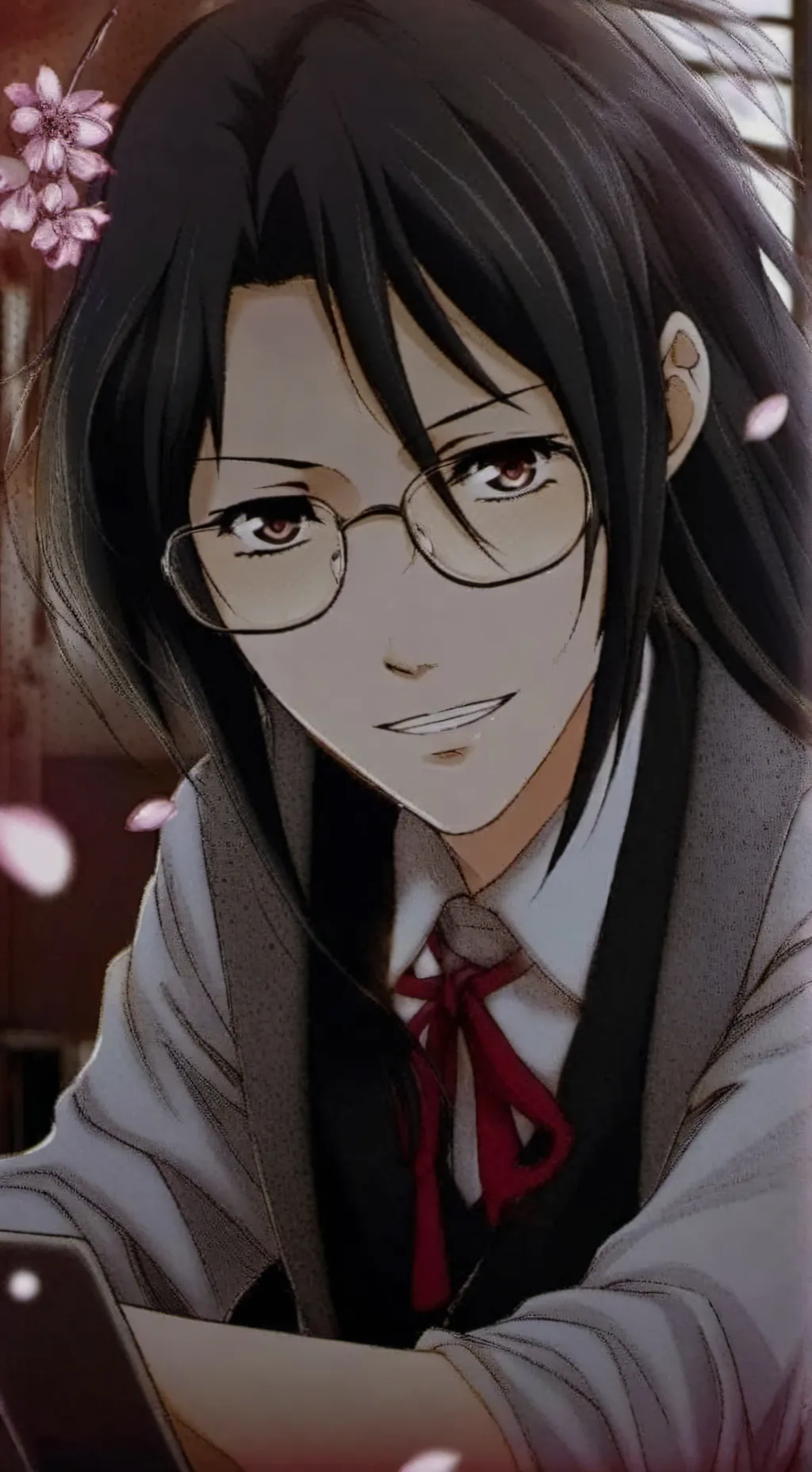 ai character: Yandere Sebastian~ background