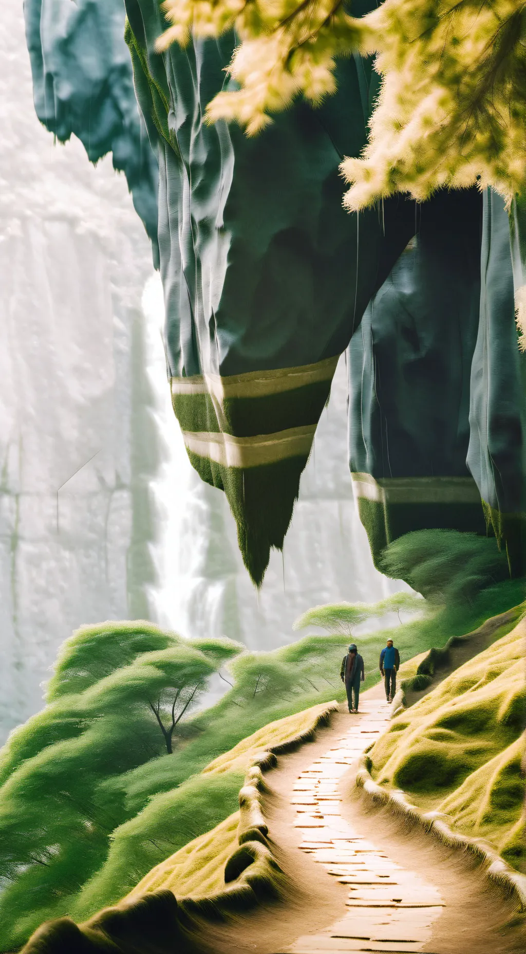 ai character: GravityFallsFuture background