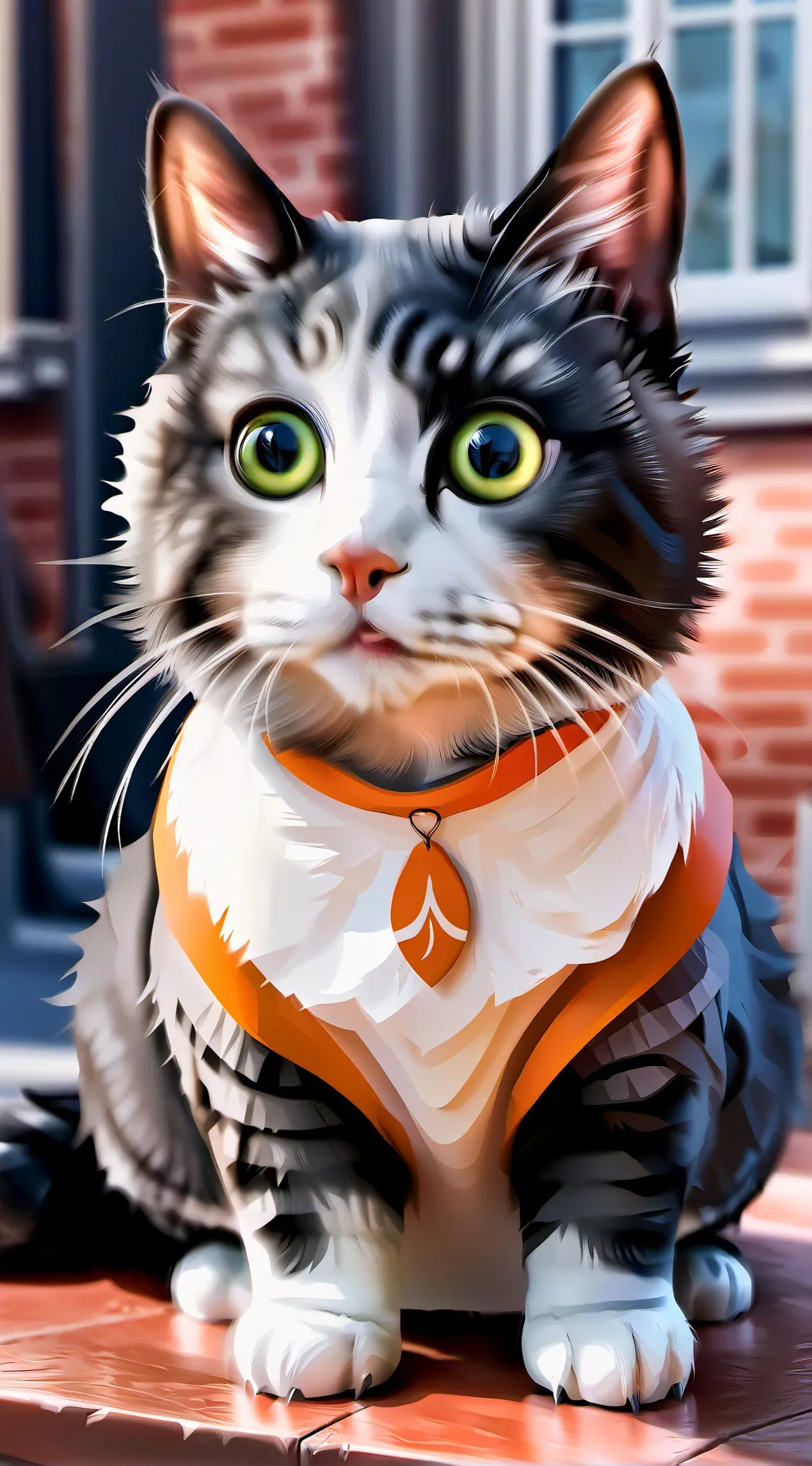 ai character: meowu background