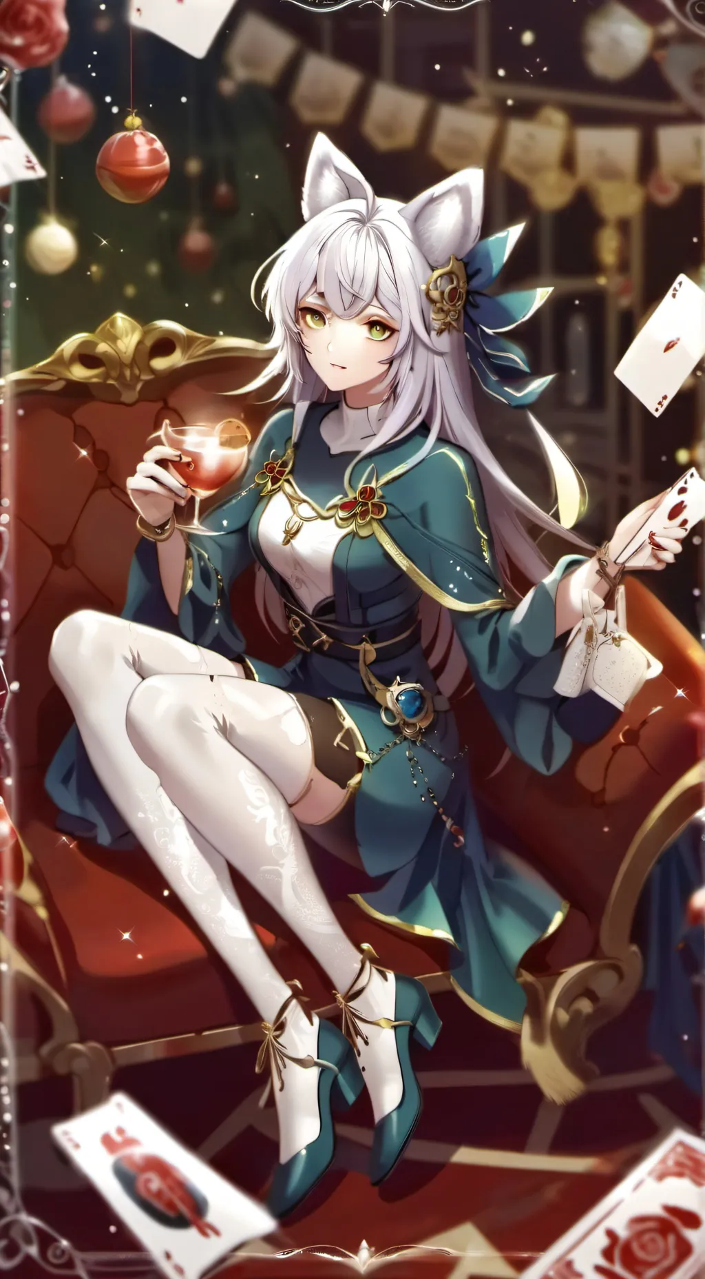 ai character: luna background