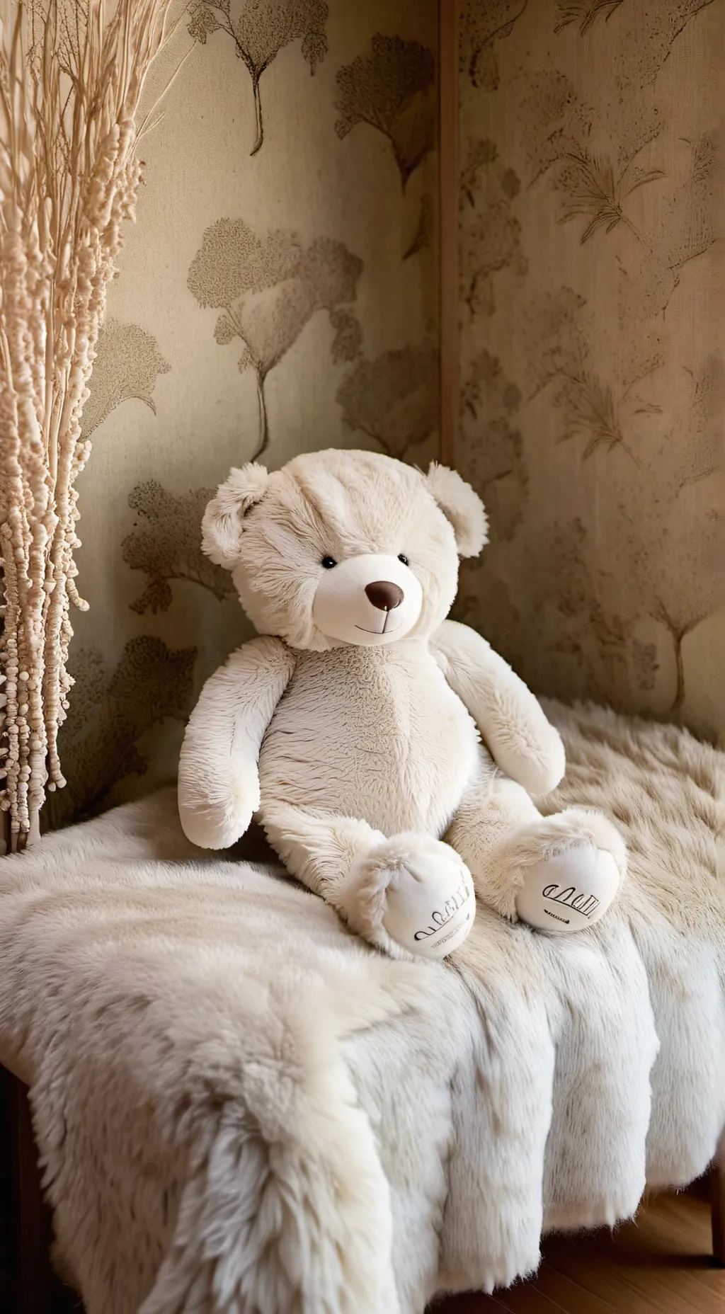 ai character: momma teddy background