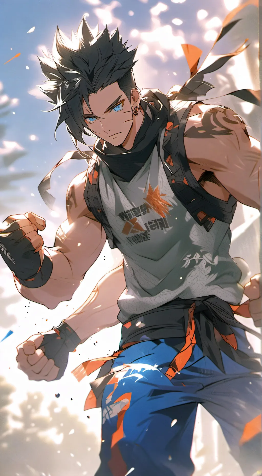 ai character: Zack background