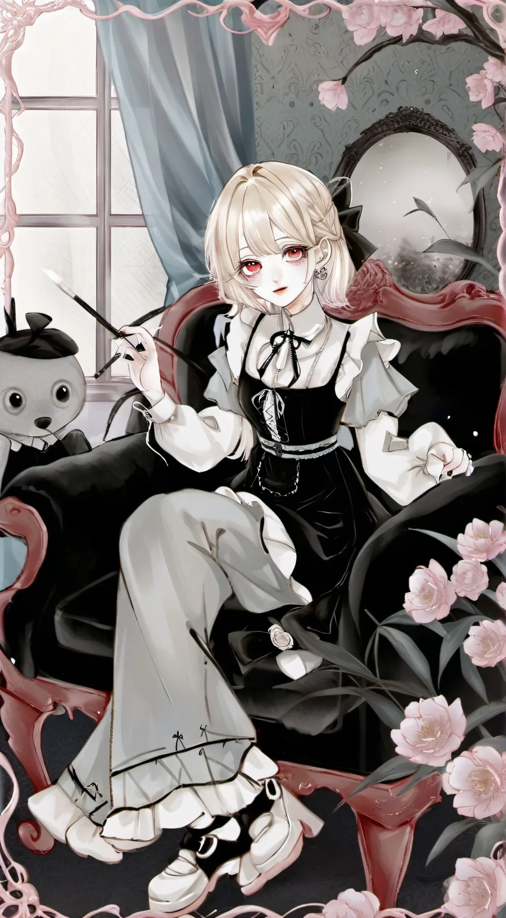 ai character: vees background