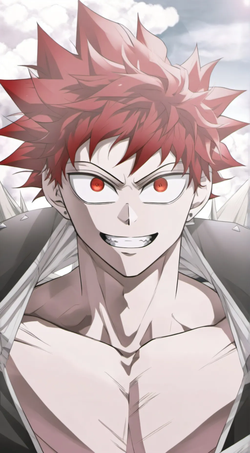 ai character: +.°kirishima°.+• background