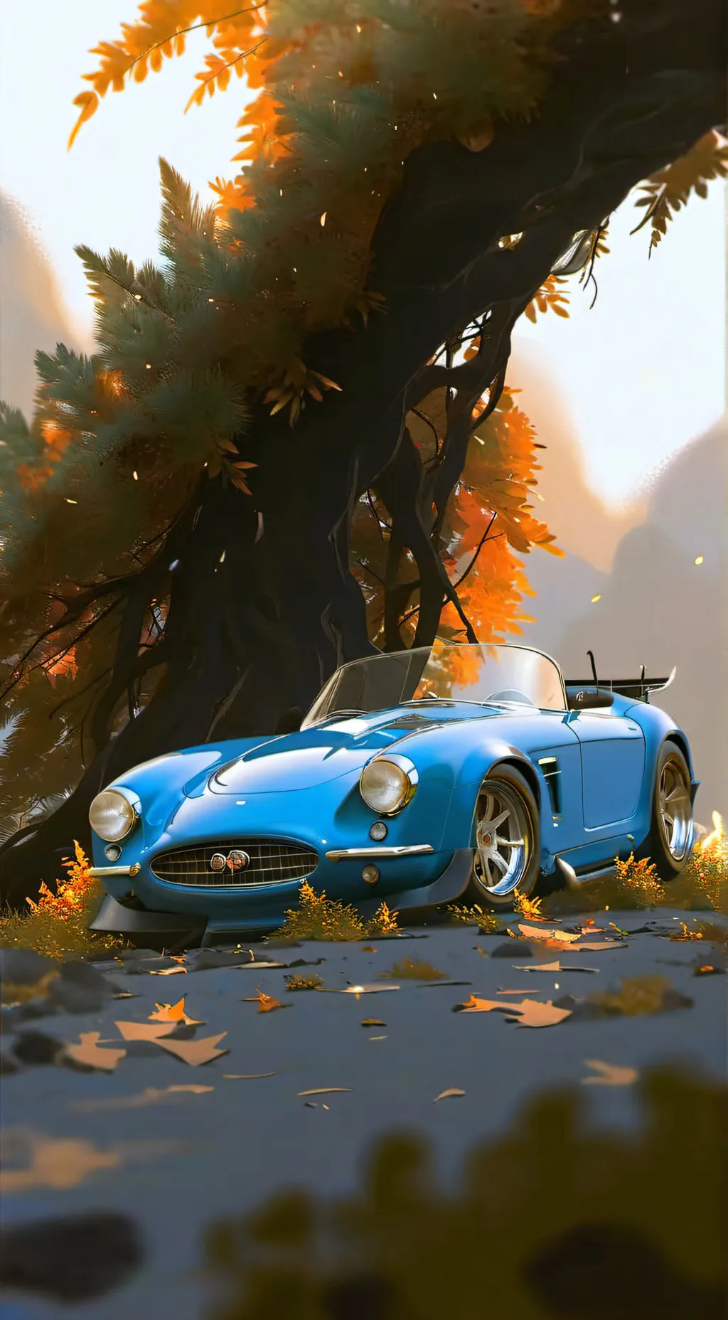 ai character: Hotwheels LR! background