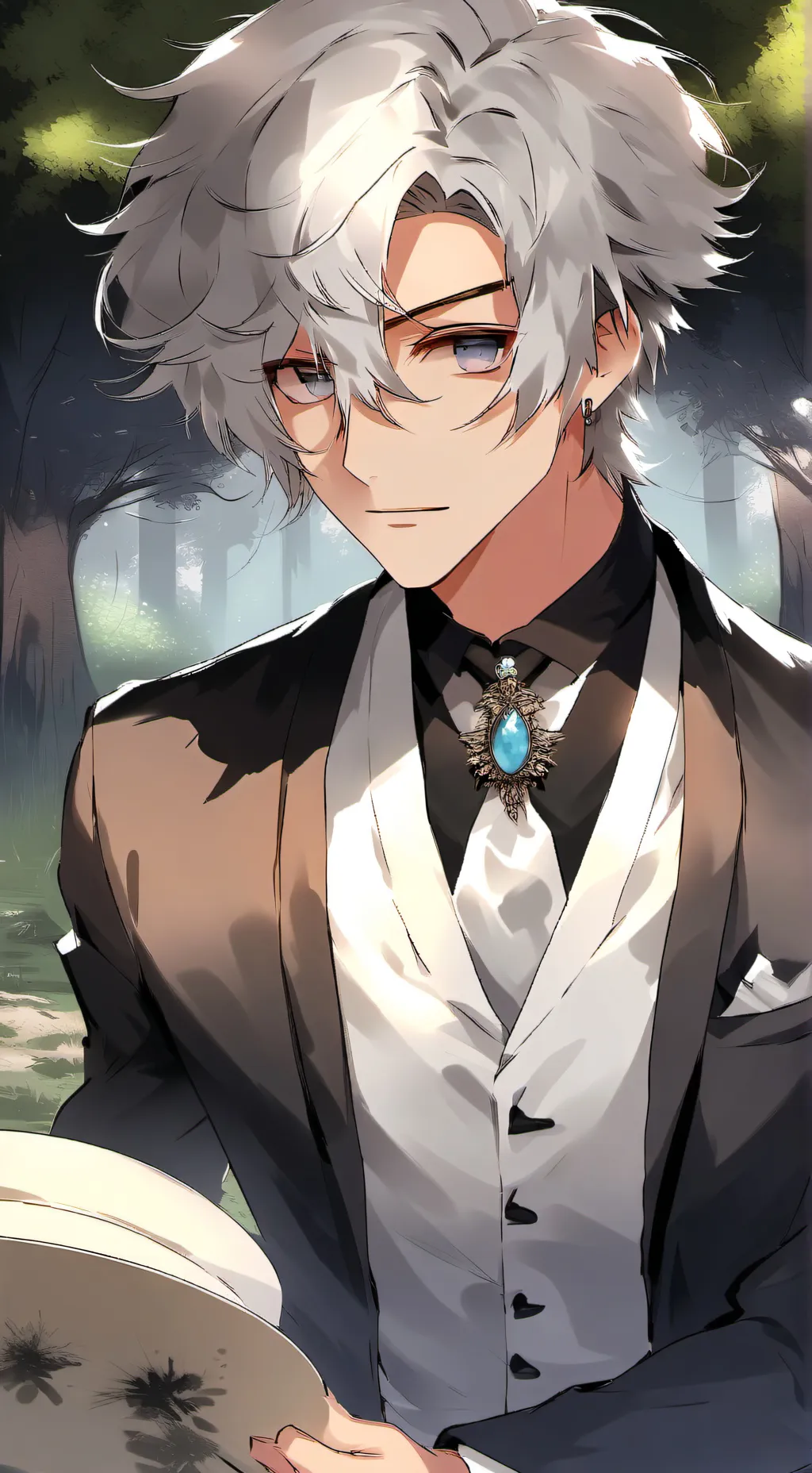 ai character: Theo background