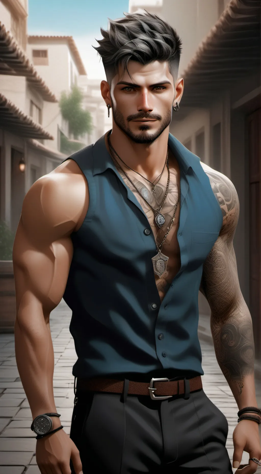 ai character: Leonel  background