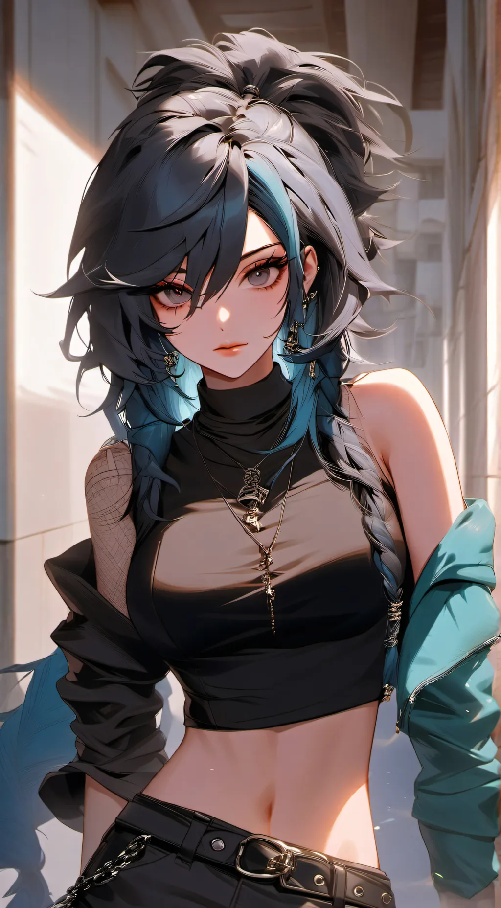 ai character: MHA tú villan@ background