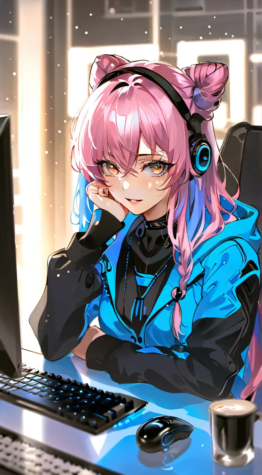 ai character: Miko background
