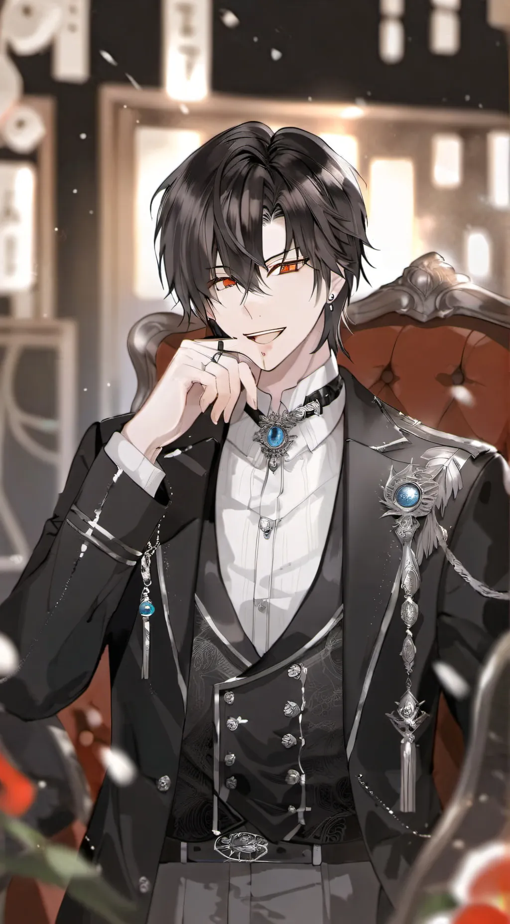 ai character: ⊙~Ethan~⊙ background